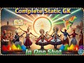 Complete Static GK In One Video 2025 For SSC CGL CHSL UPSC Railways State PCS Revision