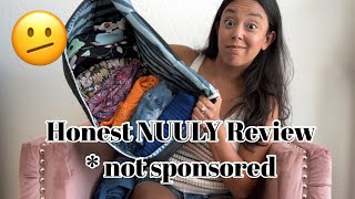 NUULY Brutally Honest Review/ Nuuly Pros + Cons / NUULY Review and Try On