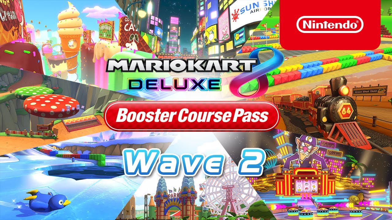 Mario Kart 8 Deluxe â€” Booster Course Pass - Wave 2 Release Date - Nintendo Switch - YouTube