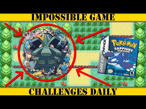 Can You Beat Pokemon Ruby With Only PINECO?