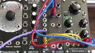 Erica Synths Black Wavetable VCO drone example