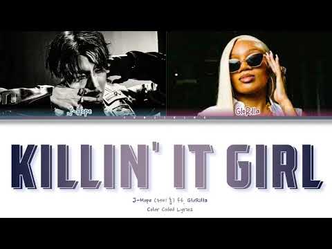 J-hope (제이 홉) ft. GloRilla 'Killin' It Girl' (Color Coded Lyrics)