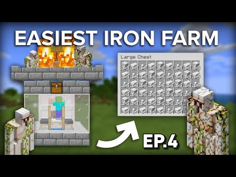 Unbelievable Iron Farm in Minecraft! #viral