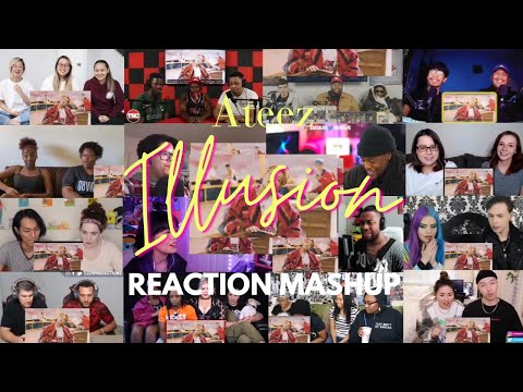 ATEEZ(에이티즈) - 'Illusion' Official Music Video REACTION MASHUP