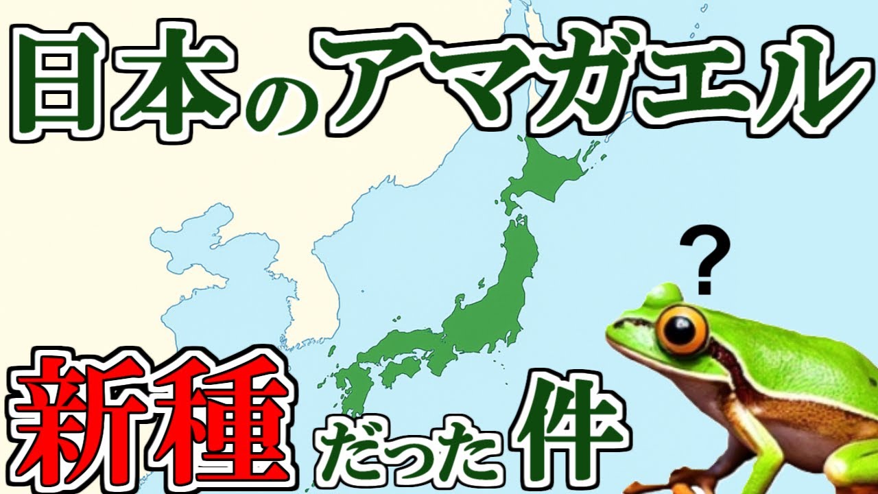 【ゆっくり解説】日本のアマガエル、実は新種だった件についてー種とは何か？ー