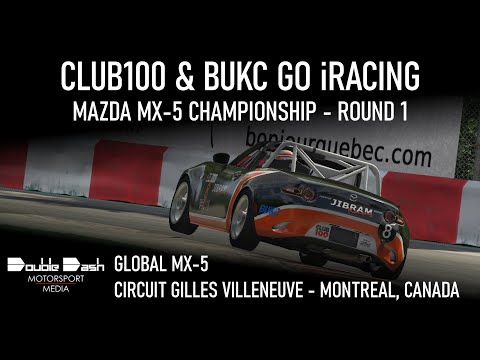 iRacing - Legends of Club100 / BUKC iRacing Mazda MX-5 Championship - Round 1