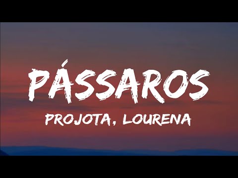 Projota, Lourena - Pássaros (letra) (legendado)