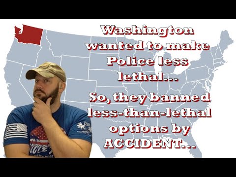 Gun Control Leftist Politicians in Washington ACCIDENTALLY make Police interactions MORE LETHAL… Thumbnail