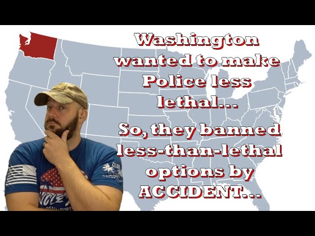 Gun Control Leftist Politicians in Washington ACCIDENTALLY make Police interactions MORE LETHAL…