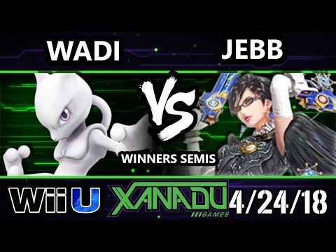 S@X 247 Smash 4 - WaDi (Mewtwo) Vs. AF | JeBB (Bayonetta) - Wii U Winners Semis