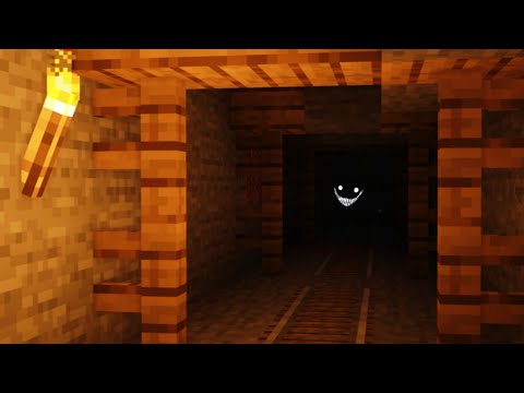 Minecraft cave sounds with scary images