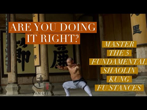 Are You Doing It Right? Master the 5 Fundamental Shaolin Kung Fu Stances