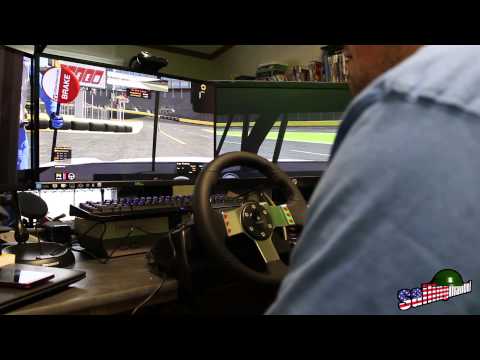 Logitech G27 Racing Wheel unboxing and testing out