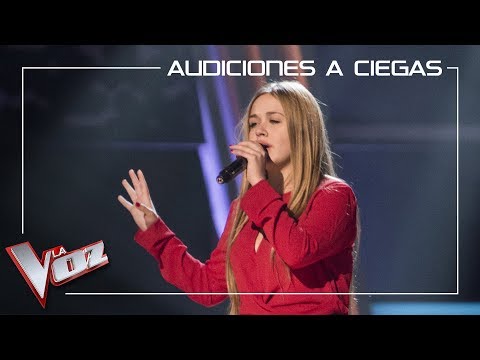 Lorena Santos canta 'No me doy por vencido' | Audiciones a ciegas | La Voz Antena 3 2019