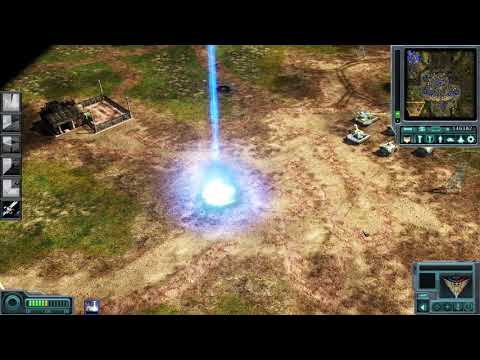Command and Conquer: Generals Evolution USA Particle Cannon Firing