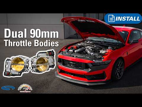 Testing Larger Throttle Bodies on the 2024 Mustang!