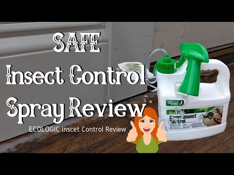 SAFE for PETS and KIDS - Insect Control Spray by EcoLogic using Lemongrass that Repels and Kill Bugs