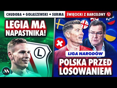 LEGIA MA NAPASTNIKA! LOSOWANIE LIGI NARODÓW: NA KOGO TRAFI POLSKA? ATLETICO - BARCELONA W HICIE!