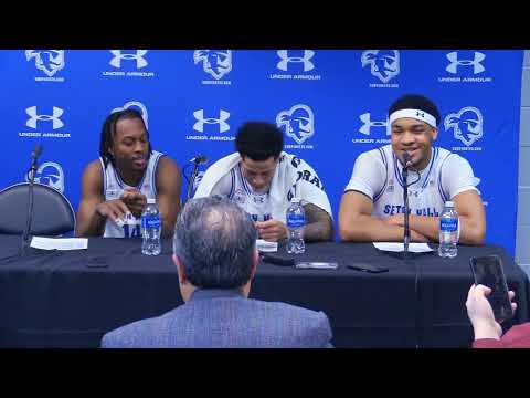 Seton Hall Men's Basketball Press Conference vs. Rutgers
