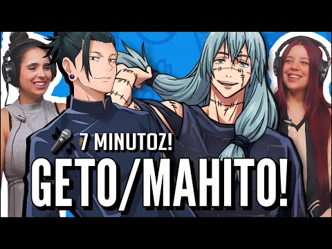 7 MINUTOZ MANDOU MUITO COM SUGURU GETO e MAHITO - JUJUTSU (KAISEN) e REI DO SANGUE (JOVENS REAGEM)