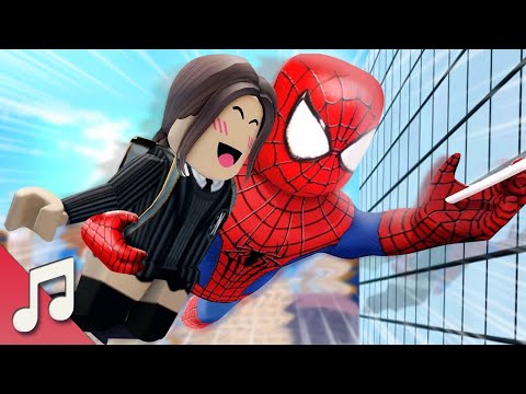 Roblox Song | Spider Man x Wednesday Movie ♪ Imagine Dragons - Bones (Roblox Music Video)