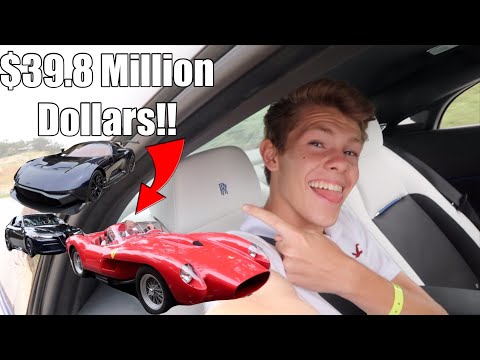 WE FOUND THE $39.8 MILLION FERRARI 250 TESTAROSSA IN MONTEREY!! *NO WAY*