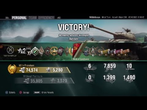World of Tanks Console Obj 268 Ace Tanker - Russian Blitzkrieg