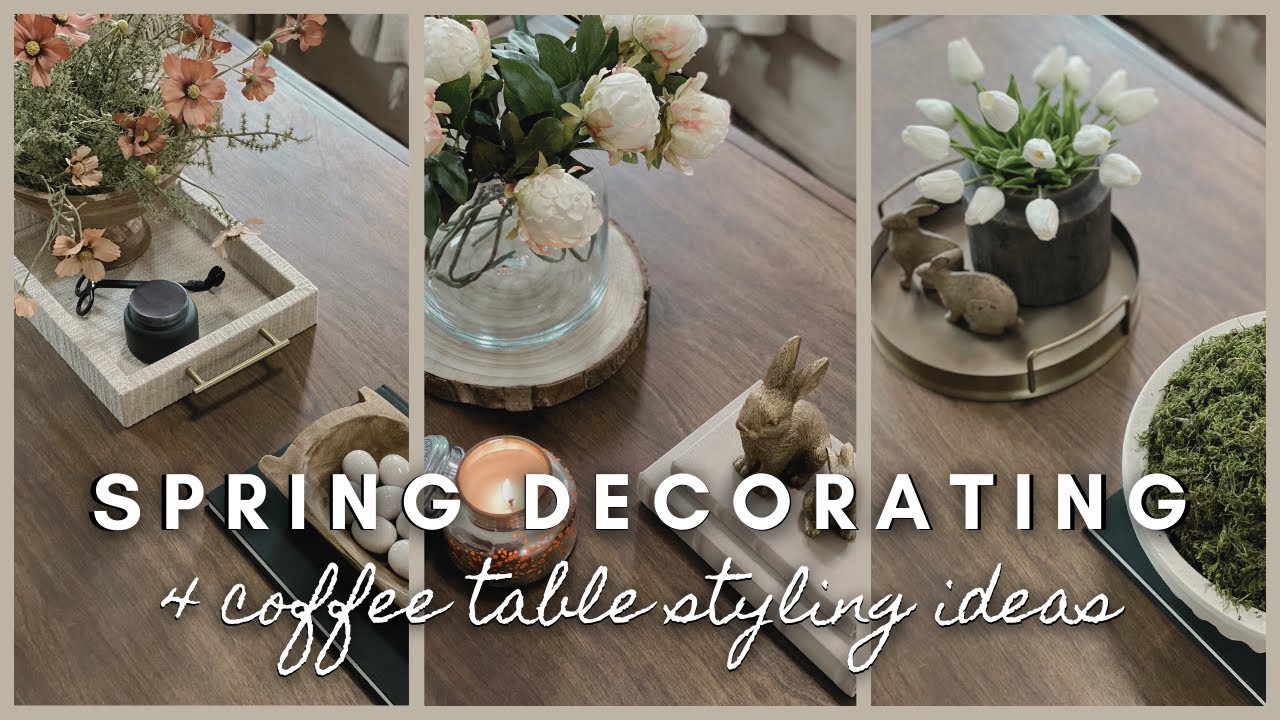 Watch Spring Decorating | 4 coffee table styling ideas now Spring Decorating | 4 coffee table styling ideas