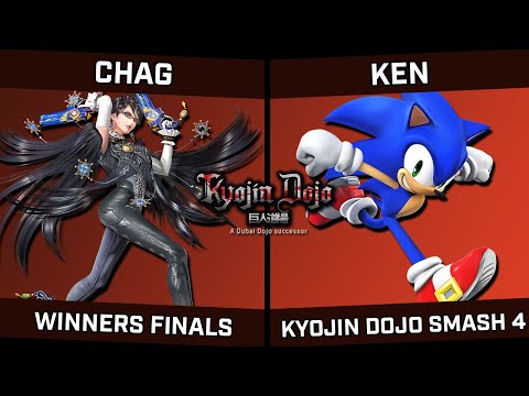 Chag (Bayonetta) vs KEN (Sonic/Cloud) - Kyojin Dojo Smash 4 - Winners Finals