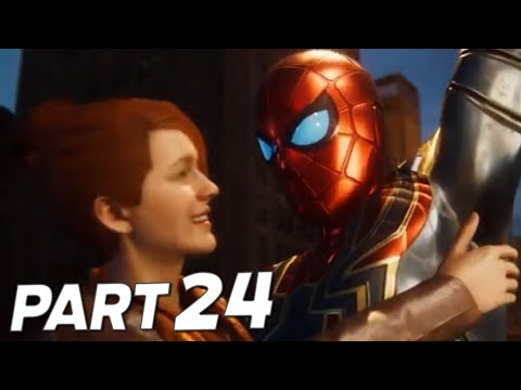SPIDER-MAN Walkthrough Gameplay Part 24 - SECURITY (PS4) (MARVEL'S SPIDER-MAN)