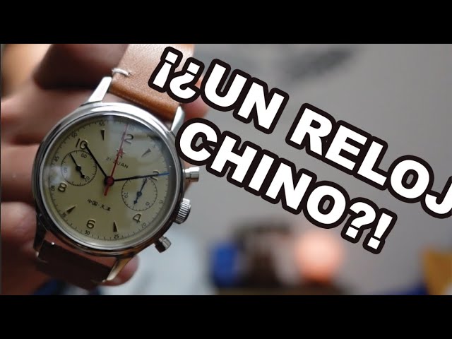 Vídeo relacionado con Sea Gull 1963 Edición Internacional, Movimiento ST1901,Reloj de Pulsera mecánico para Hombre Relojes de Aviación Cronógrafo Piloto,Cuerda Manual (Amarillo)