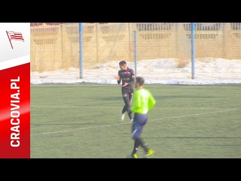 Skrót sparingu GKS Tychy - Cracovia (7.02.2015)
