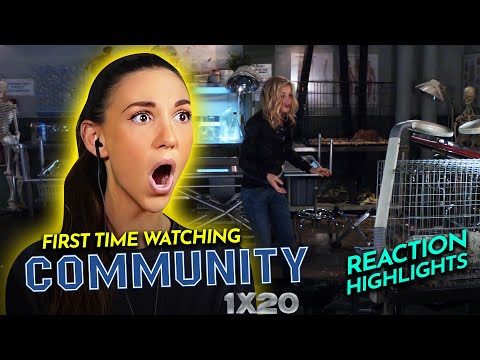 Coby investigates COMMUNITY 1x20 "The Science of Illusion" (2009) TV Reaction FIRST TIMW WATCHING