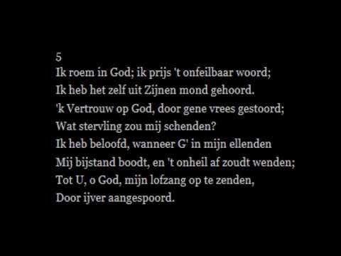 Psalm 56 vers 4 en 5  Garderen zingt.