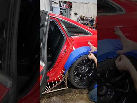 READ - Timelapse of the StealthBuilt Widebody - This is not a finished car, we are making molds.