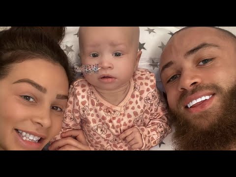 Ex On The Beach star Ashley Cain and his partner Safiyya Vorajee have taken their baby girl Azaylia