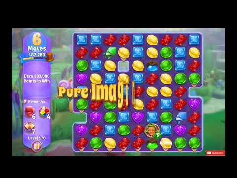 Wonka's World of Candy Level 170 NO BOOSTERS - A S GAMING