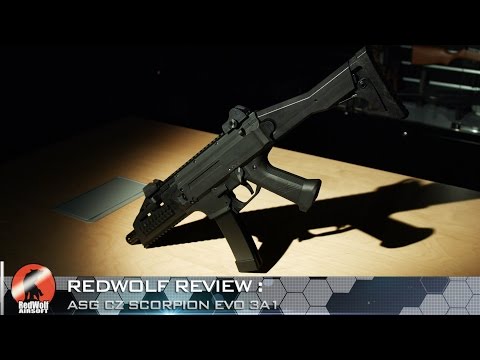 ASG Scorpion EVO 3A1 AEG Asia Edition - RedWolf Airsoft RWTV