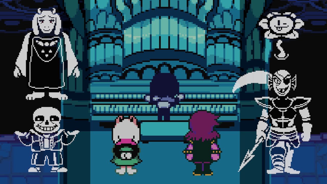 【deltarune】パイプオルガンで懐かしの曲を弾いてみると【Chapter4】