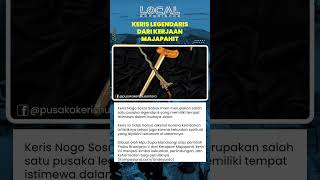 Keris Nogo Sosro Sabuk Inten Pusaka Majapahit Karya Mpu Supa Mandrangi yang Sarat Makna Spiritual