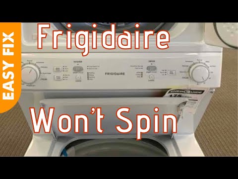 ✨ Frigidaire Laundry Center - Won’t Spin - EASY FIX ✨