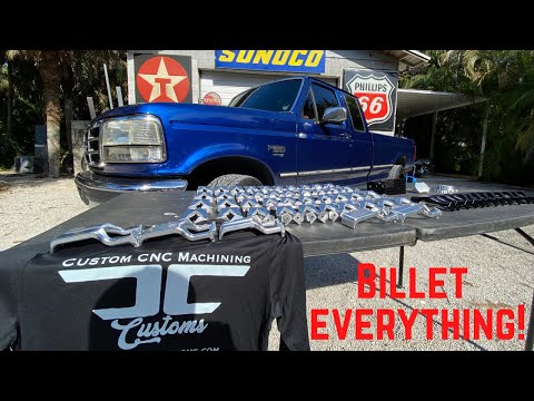 JC Customs OBS BILLET door handle install! (Plus, JC customs shop tour!)