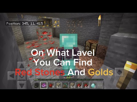 Maya TV - On What Level You Can Find Redstones And Golds In Minecraft Lifeboat Survival Mode SM Bedrock Server