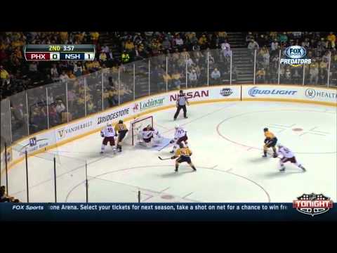 Phoenix Coyotes at Nashville Predators   04\10\2014