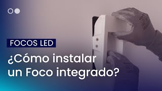 Como instalar um foco integrado