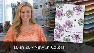 10 cards in 20 minutes - Stampin Up Everyday Eleanor stamp set