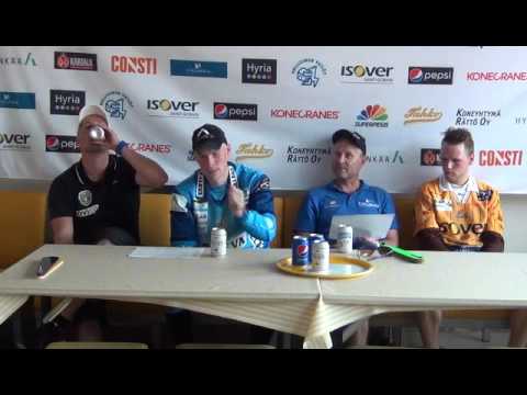 24.7.2016 Hyvinkään Tahko - Kempeleen Kiri, lehdistötilaisuus