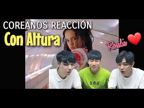 COREANOS REACCIONAN A CON ALTURA - ROSALÍA, J BALVIN [Pandita Chan]