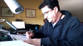 Miguels födelsedagsteckning till Kalle Anka