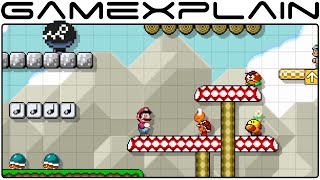 Mario Maker Gameplay - Nintendo Direct 4.1.15 (High Quality!)